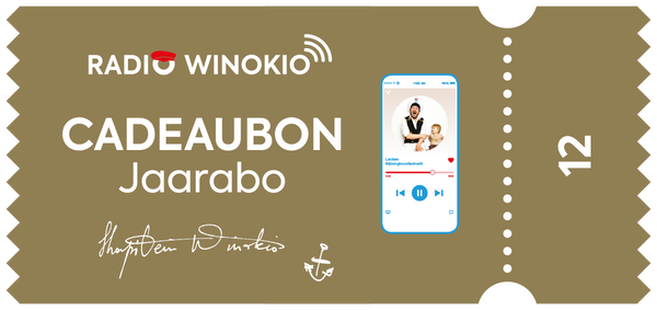 Radio Winokio ***CADEAUBON*** 12 maanden